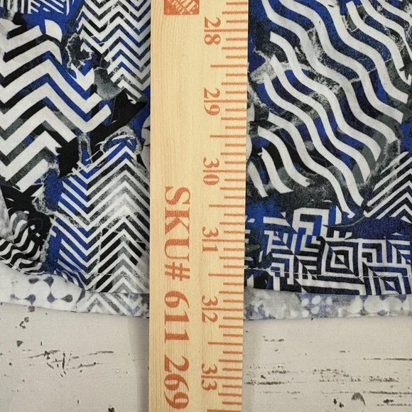 Robert Graham Short Sleeve Shirt Mens XL Abstract Geometric Print - Picture 5 of 5